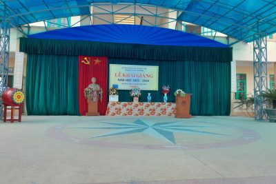 Lễ khai giảng năm học 2023 – 2024 – Trường THCS Yên Bình
